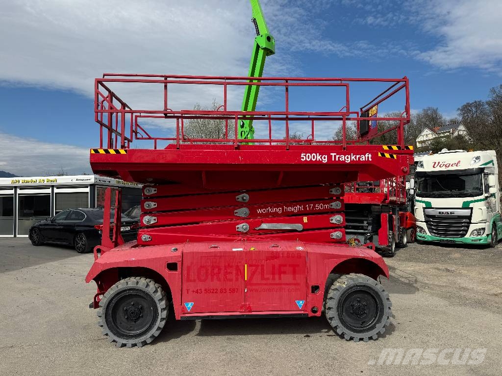 PB Lifttechnik S 175-19 E 4x4 Allrad Scherenarbeitsbühne رافعات مقصية الشكل