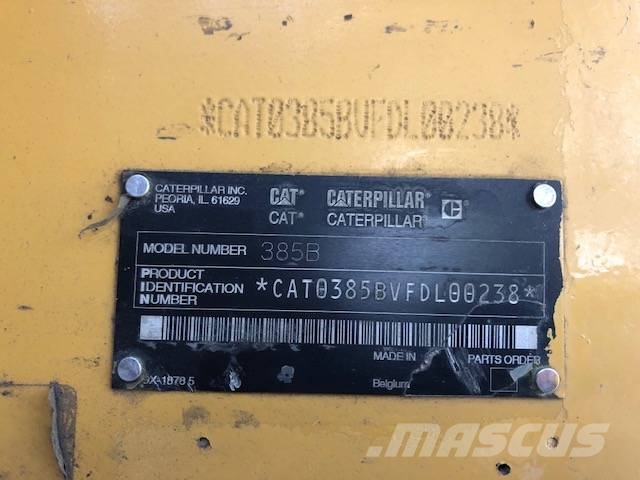 CAT 385 B Pásová rýpadla