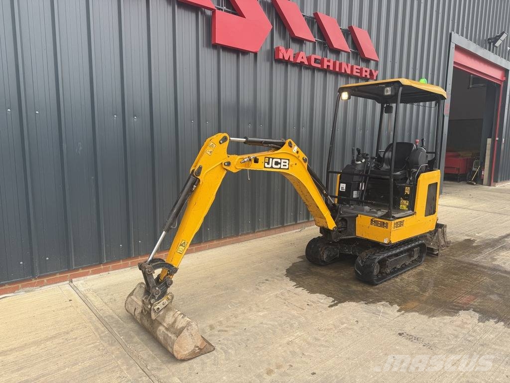 JCB 15 C-1 1.5t Mini Excavator with 3 Buckets Minikaivukoneet < 7t