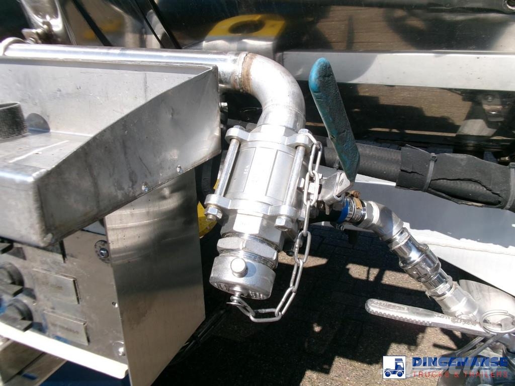 Feldbinder Chemical tank inox 30 m3 / 1 comp + pump Напівпричепи-автоцистерни