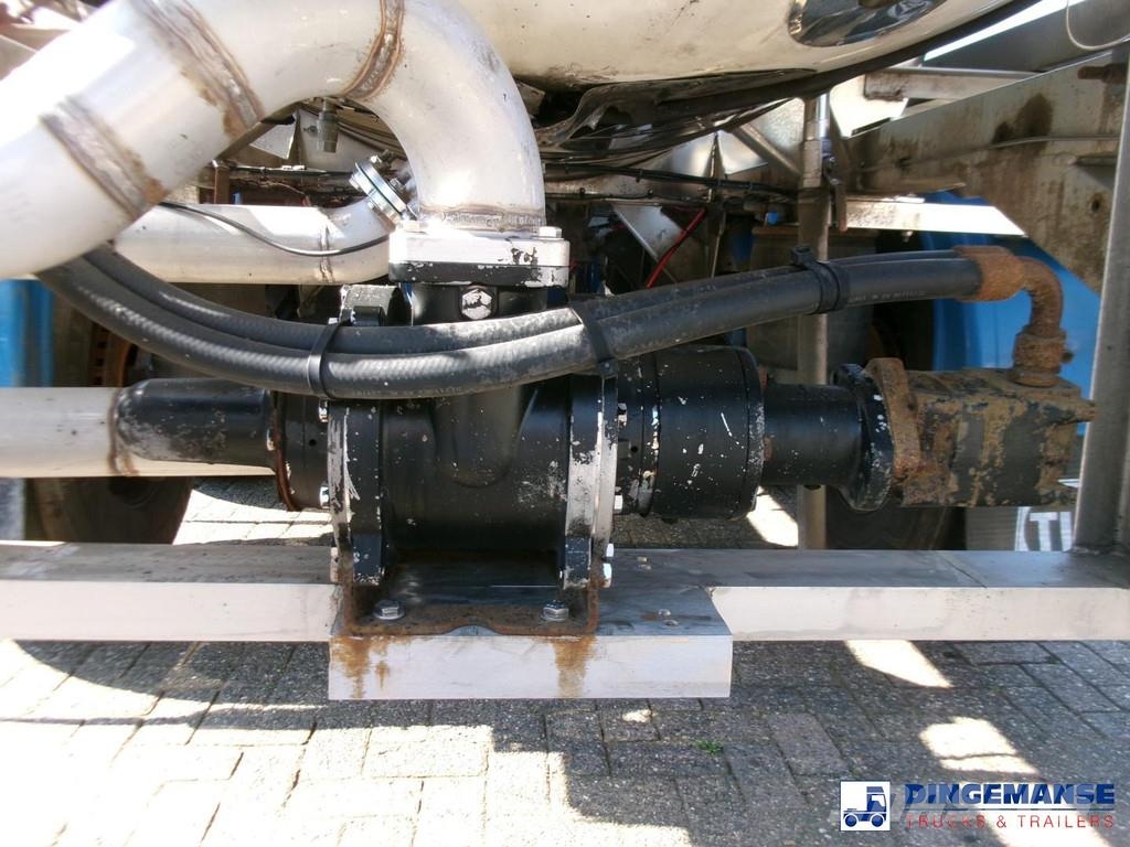 Feldbinder Chemical tank inox 30 m3 / 1 comp + pump Напівпричепи-автоцистерни
