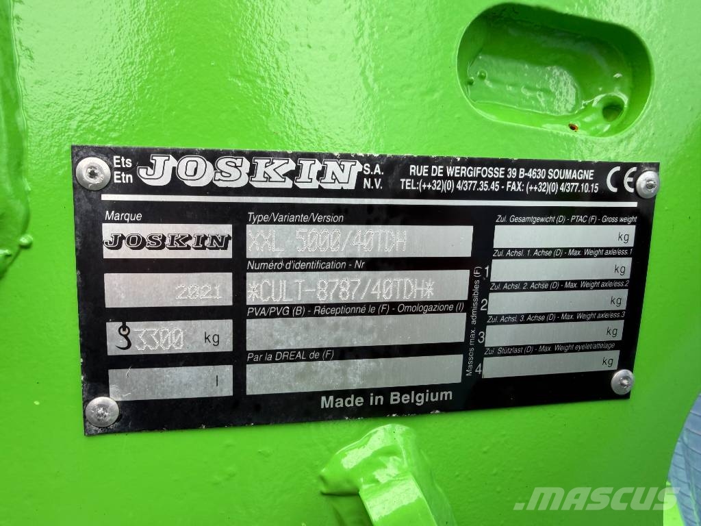 Joskin TERRADISC2 XXL 5000/40 THD Aplicadores fertilizante liquido