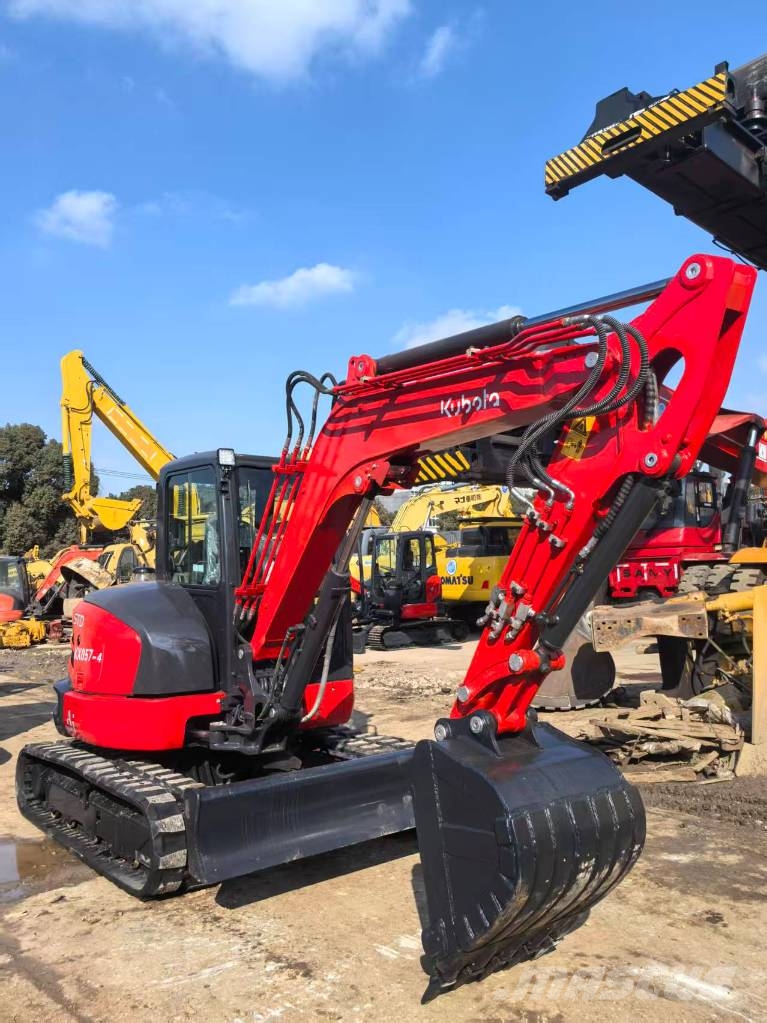 Kubota KX 057-4 حفارات صغيرة أقل من 7 طن (حفارات صغيرة)