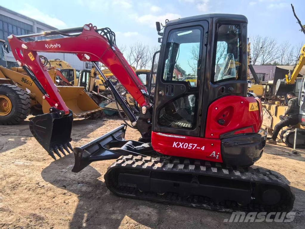 Kubota KX 057-4 حفارات صغيرة أقل من 7 طن (حفارات صغيرة)