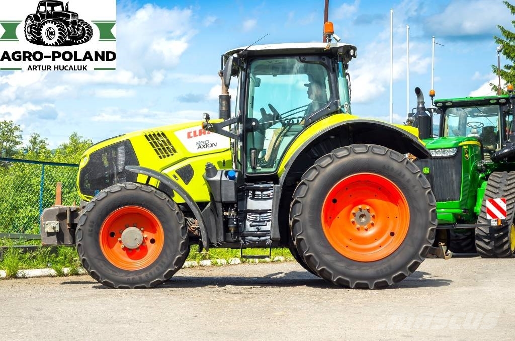 CLAAS AXION 830 - 2017 ROK - 6364 h - ORYGINALNE OPONY Tractores