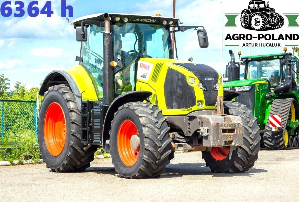CLAAS AXION 830 - 2017 ROK - 6364 h - ORYGINALNE OPONY Tractores