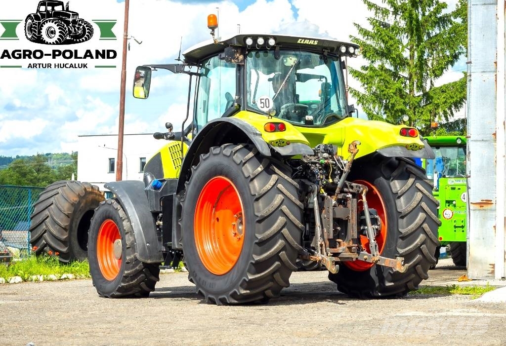 CLAAS AXION 830 - 2017 ROK - 6364 h - ORYGINALNE OPONY Tractores