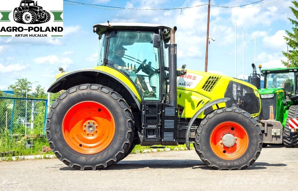 CLAAS AXION 830 - 2017 ROK - 6364 h - ORYGINALNE OPONY Tractores
