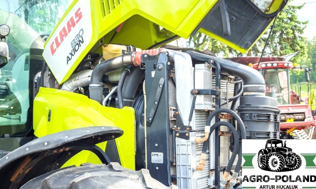 CLAAS AXION 830 - 2017 ROK - 6364 h - ORYGINALNE OPONY Tractores