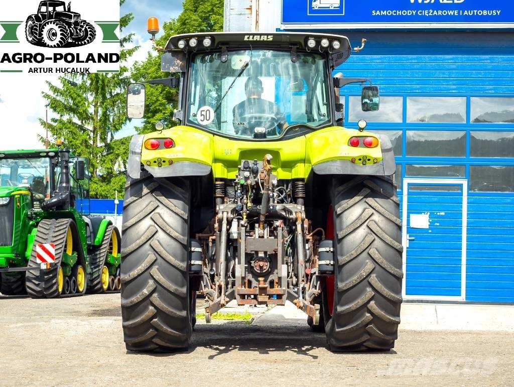CLAAS AXION 830 - 2017 ROK - 6364 h - ORYGINALNE OPONY Tractores