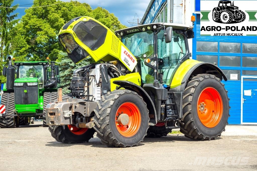 CLAAS AXION 830 - 2017 ROK - 6364 h - ORYGINALNE OPONY Tractores