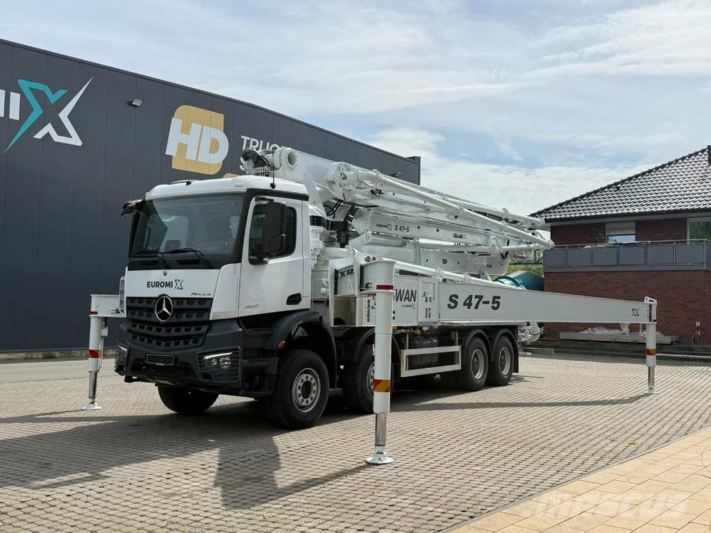 Mercedes-Benz Arocs 4142 Mercedes-Benz Arocs 5 4542 8x4 SWAN TSP Автобетоносмесители