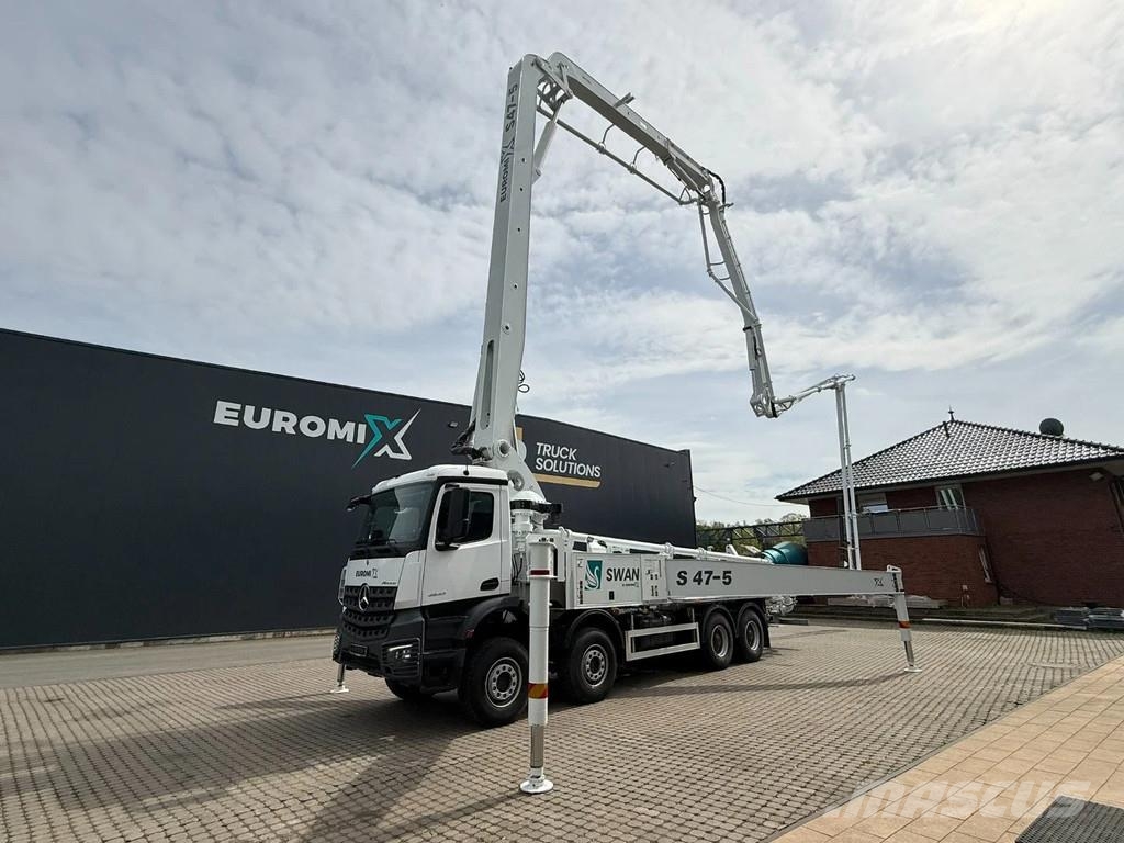 Mercedes-Benz Arocs 4142 Mercedes-Benz Arocs 5 4542 8x4 SWAN TSP Автобетоносмесители