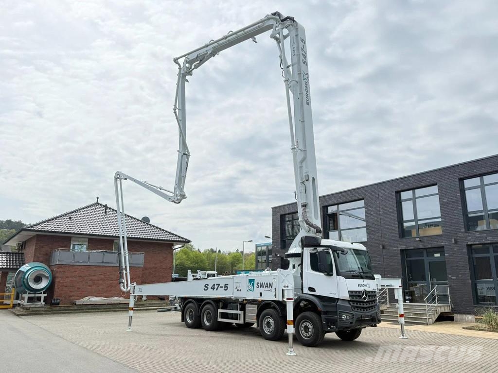 Mercedes-Benz Arocs 4142 Mercedes-Benz Arocs 5 4542 8x4 SWAN TSP Автобетоносмесители