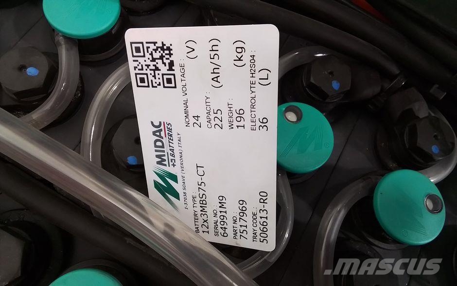 Linde L12i 1172 Serie Παλετοφόρα πεζού χειριστή με ιστό