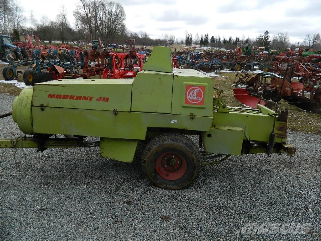 CLAAS Markant 40 Πρέσες τετράγωνων δεμάτων
