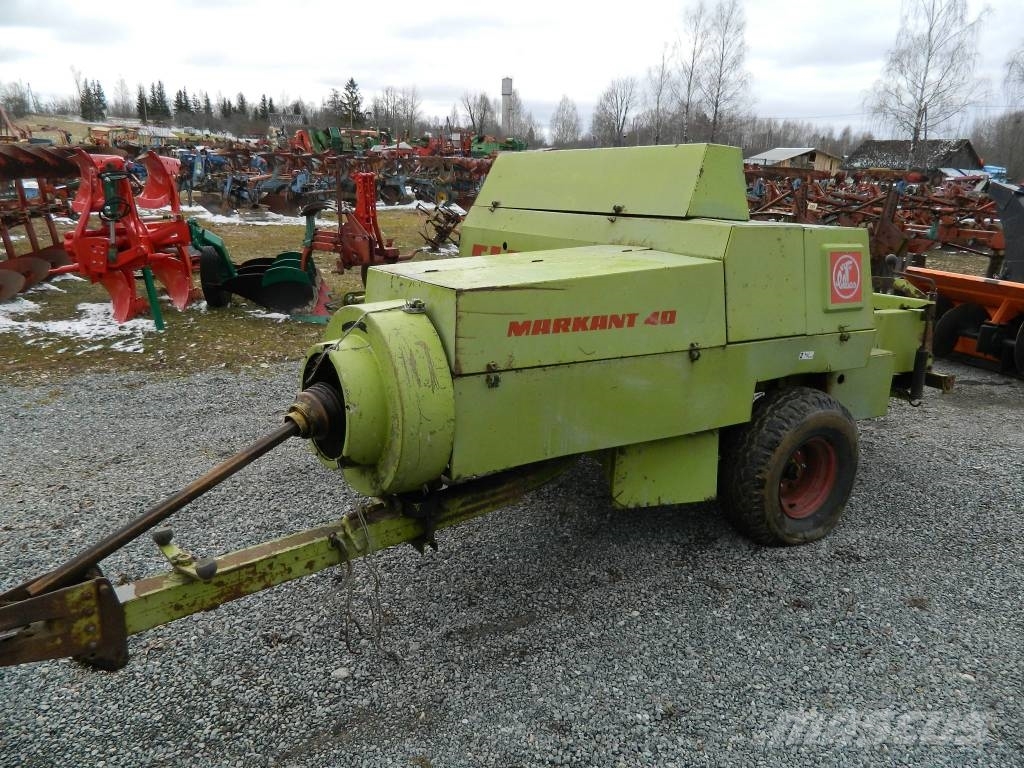 CLAAS Markant 40 Πρέσες τετράγωνων δεμάτων