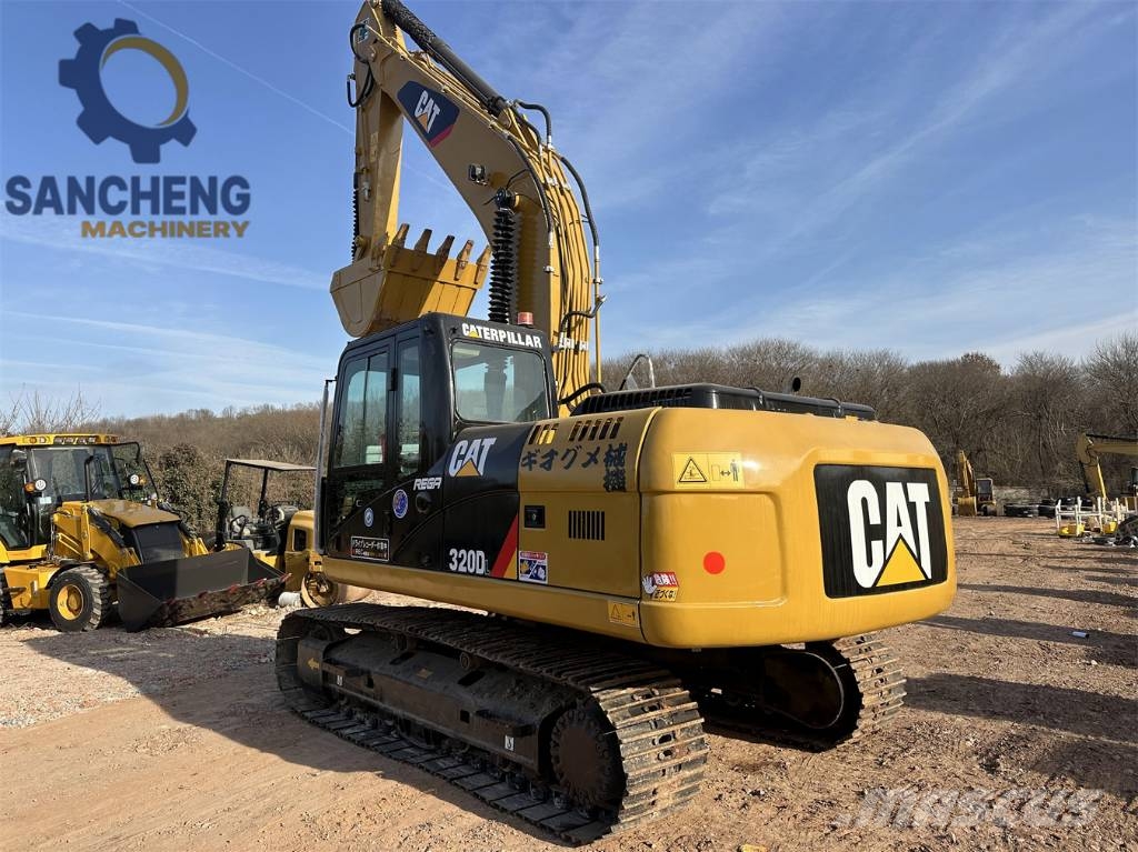 CAT 320D Верижен екскаватор