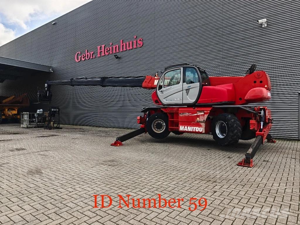 Manitou MRT 2150 + Privilege Radio Remote Forks Winch Bask مناولات متداخلة