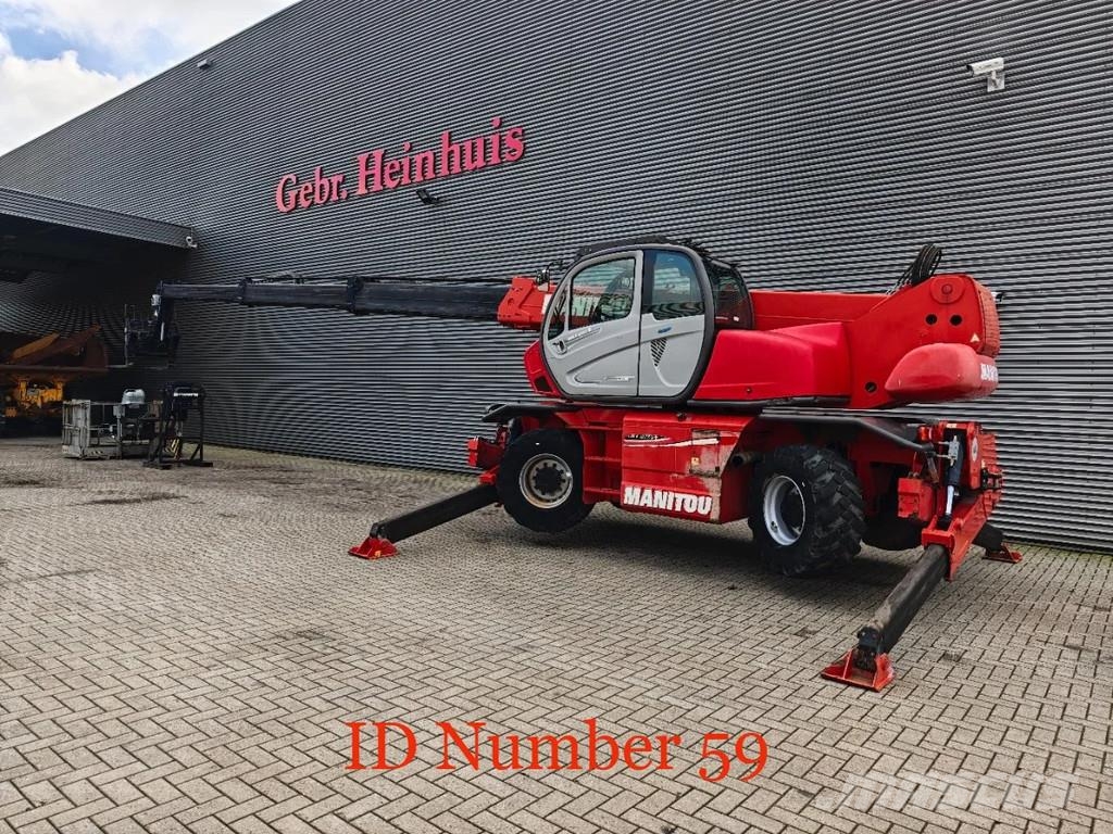 Manitou MRT 2150 + Privilege Radio Remote Forks Winch Bask مناولات متداخلة