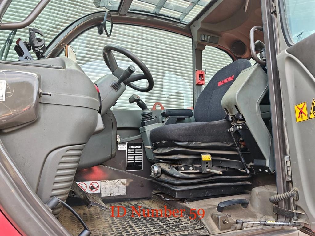 Manitou MRT 2150 + Privilege Radio Remote Forks Winch Bask مناولات متداخلة