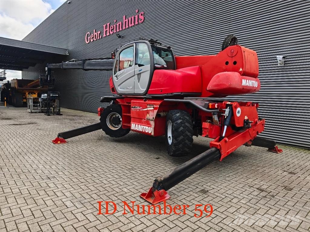 Manitou MRT 2150 + Privilege Radio Remote Forks Winch Bask مناولات متداخلة