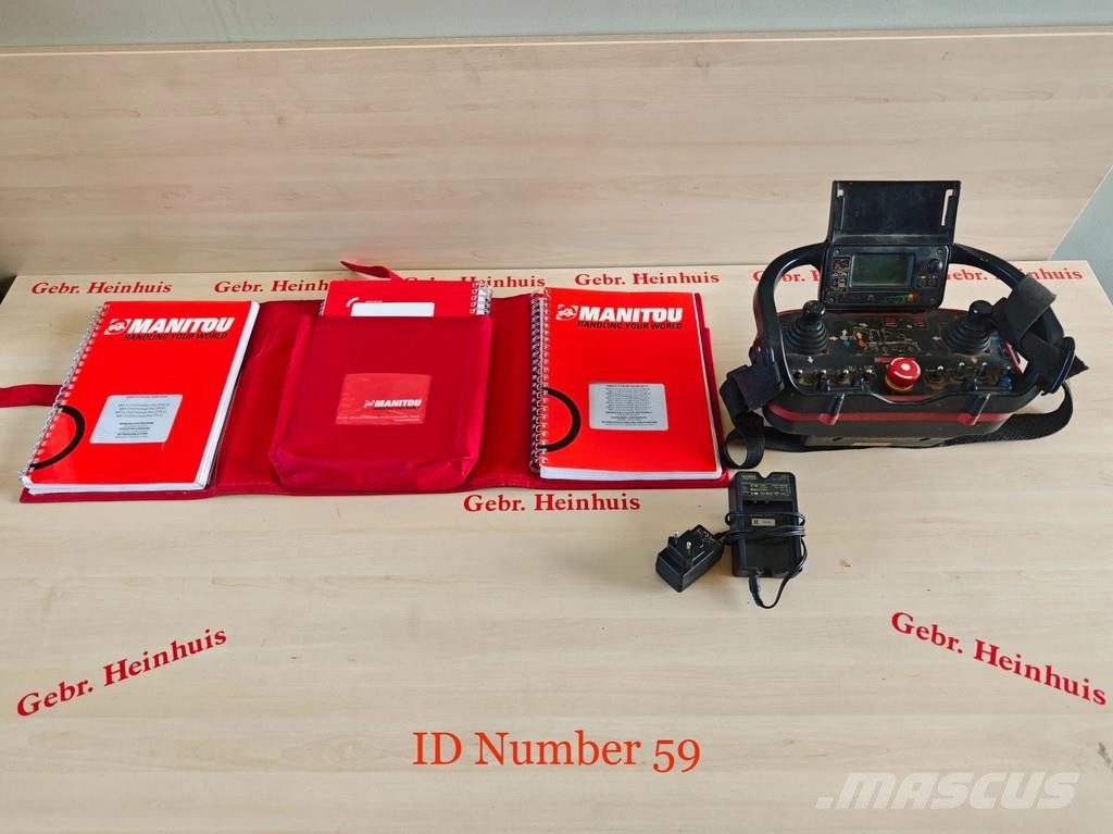 Manitou MRT 2150 + Privilege Radio Remote Forks Winch Bask مناولات متداخلة