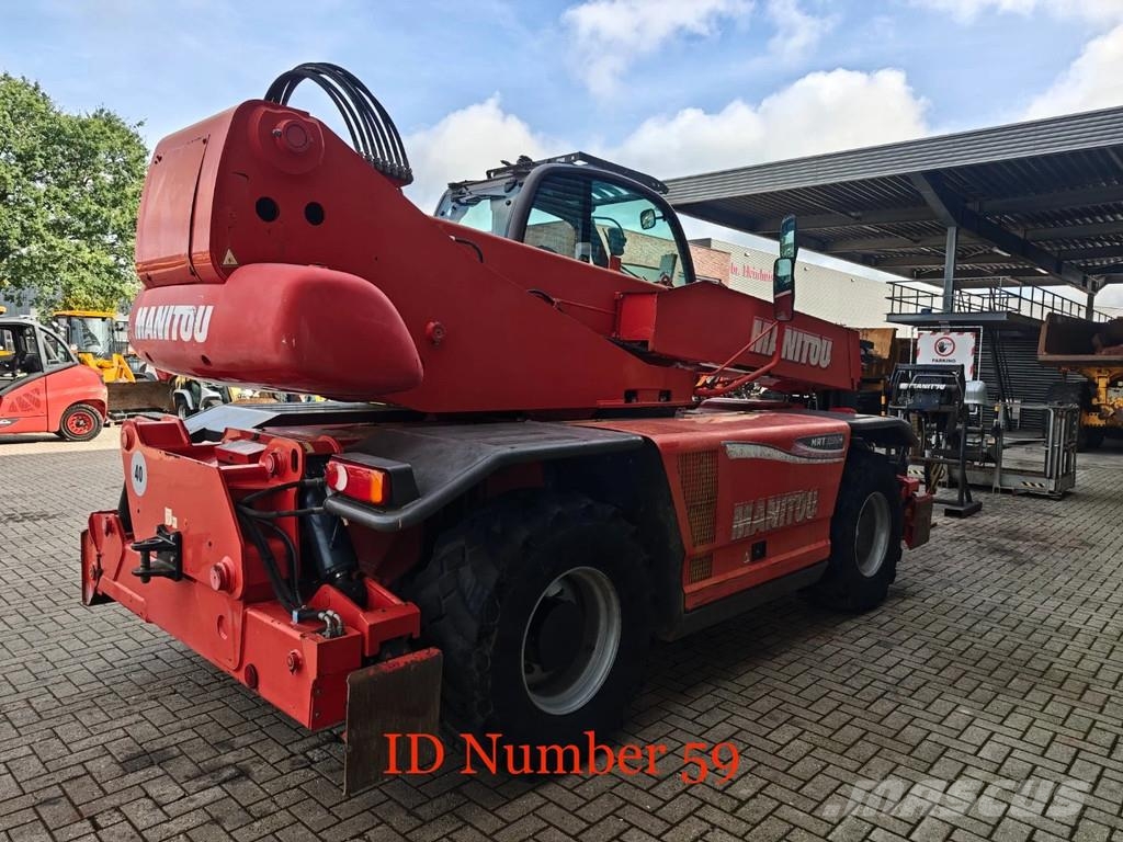 Manitou MRT 2150 + Privilege Radio Remote Forks Winch Bask مناولات متداخلة