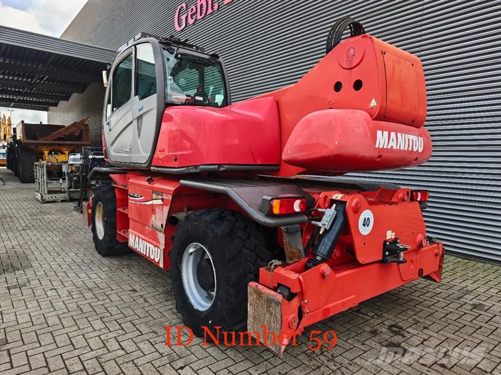 Manitou MRT 2150 + Privilege Radio Remote Forks Winch Bask مناولات متداخلة