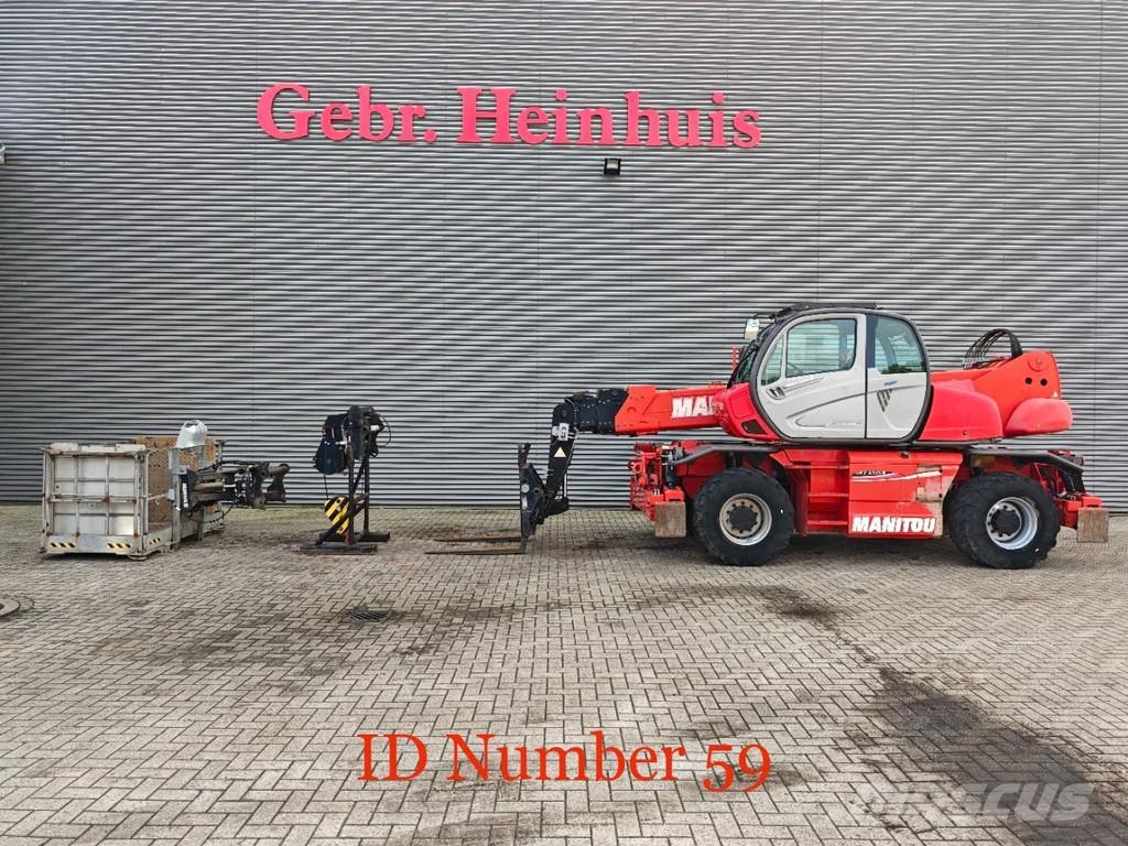 Manitou MRT 2150 + Privilege Radio Remote Forks Winch Bask مناولات متداخلة