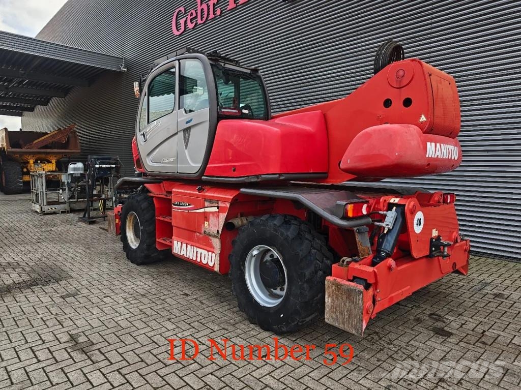 Manitou MRT 2150 + Privilege Radio Remote Forks Winch Bask مناولات متداخلة
