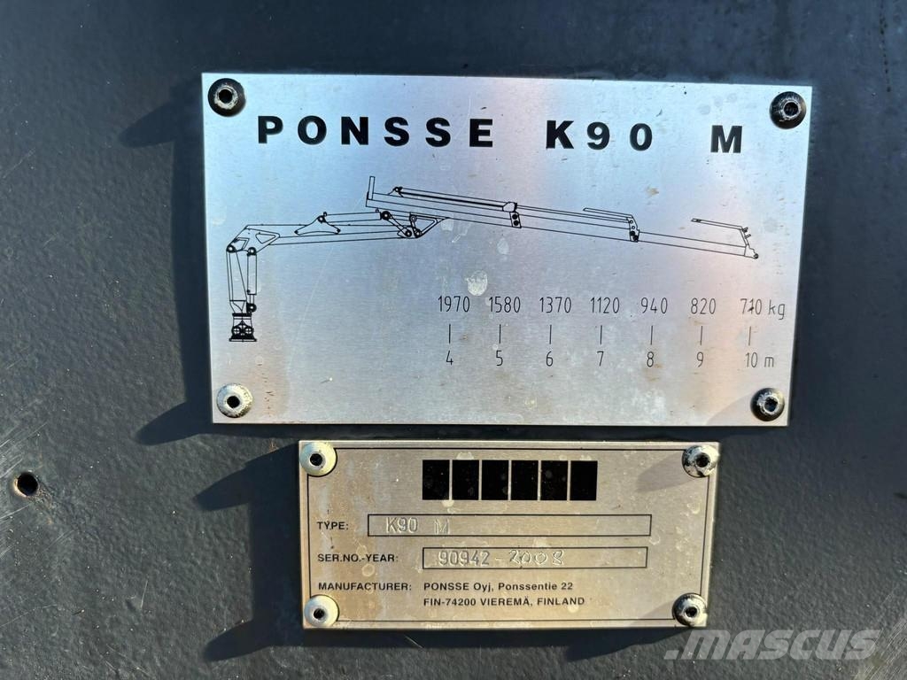 Ponsse Buffalo 8W Kihordók