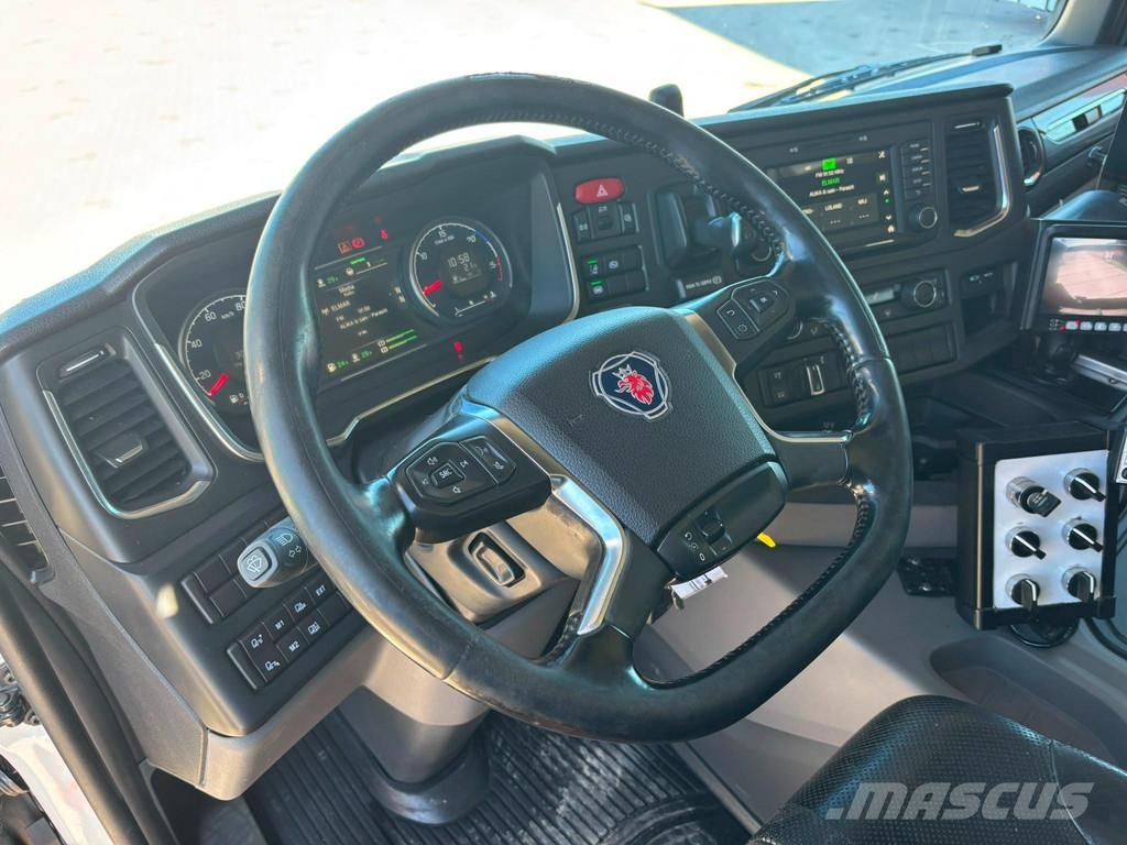 Scania G 370 6x2/4 NTM KG-2B-HB 12,5+6,1 m3 شاحنات بمقصورة وهيكل