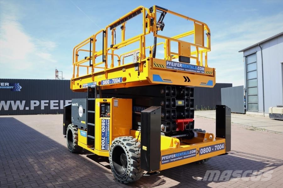 Haulotte HS18EPRO Valid Inspection, Full Electric 4x4 Drive Saksilavat