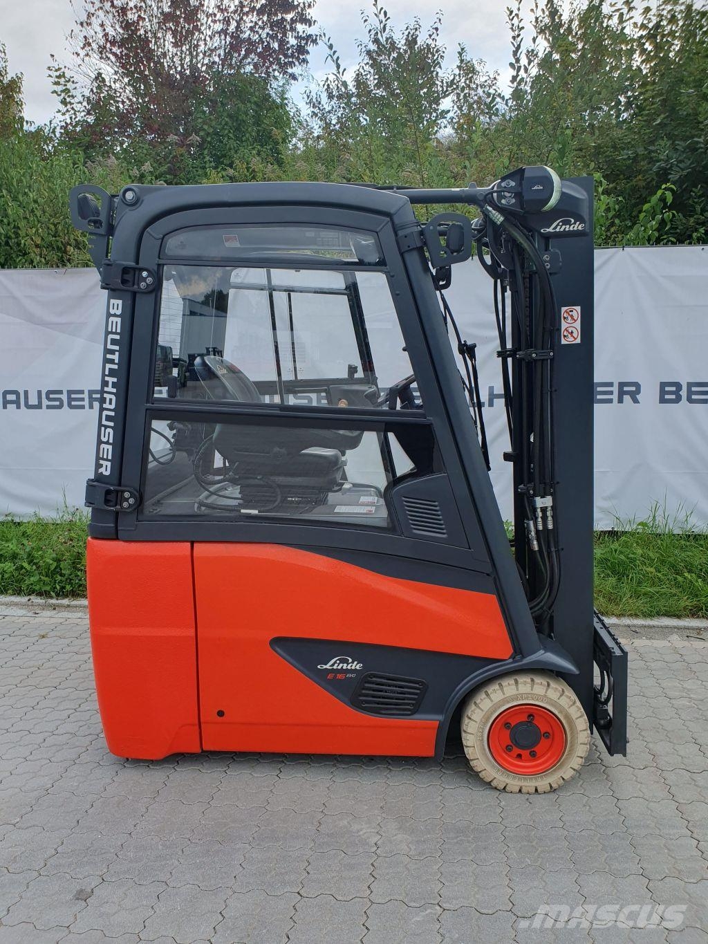 Linde E16H Akumulátorové vozíky