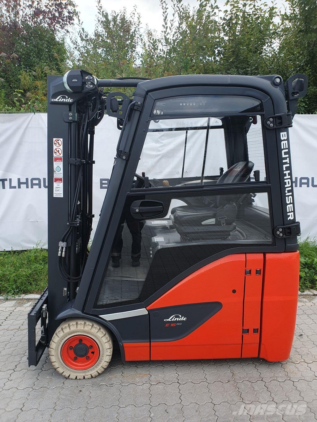 Linde E16H Elektrische heftrucks