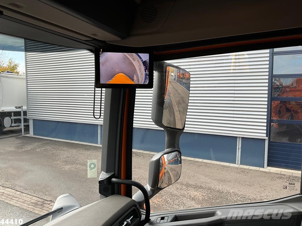 DAF FAN XD 340 Euro 6 Hiab 23 Tonmeter laadkraan شاحنات المخلفات