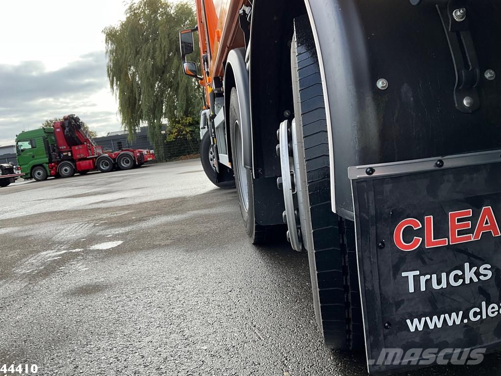 DAF FAN XD 340 Euro 6 Hiab 23 Tonmeter laadkraan شاحنات المخلفات