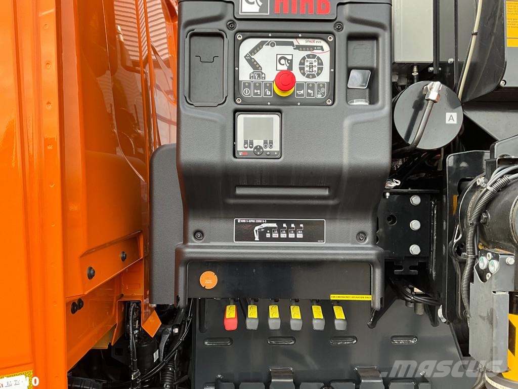 DAF FAN XD 340 Euro 6 Hiab 23 Tonmeter laadkraan شاحنات المخلفات