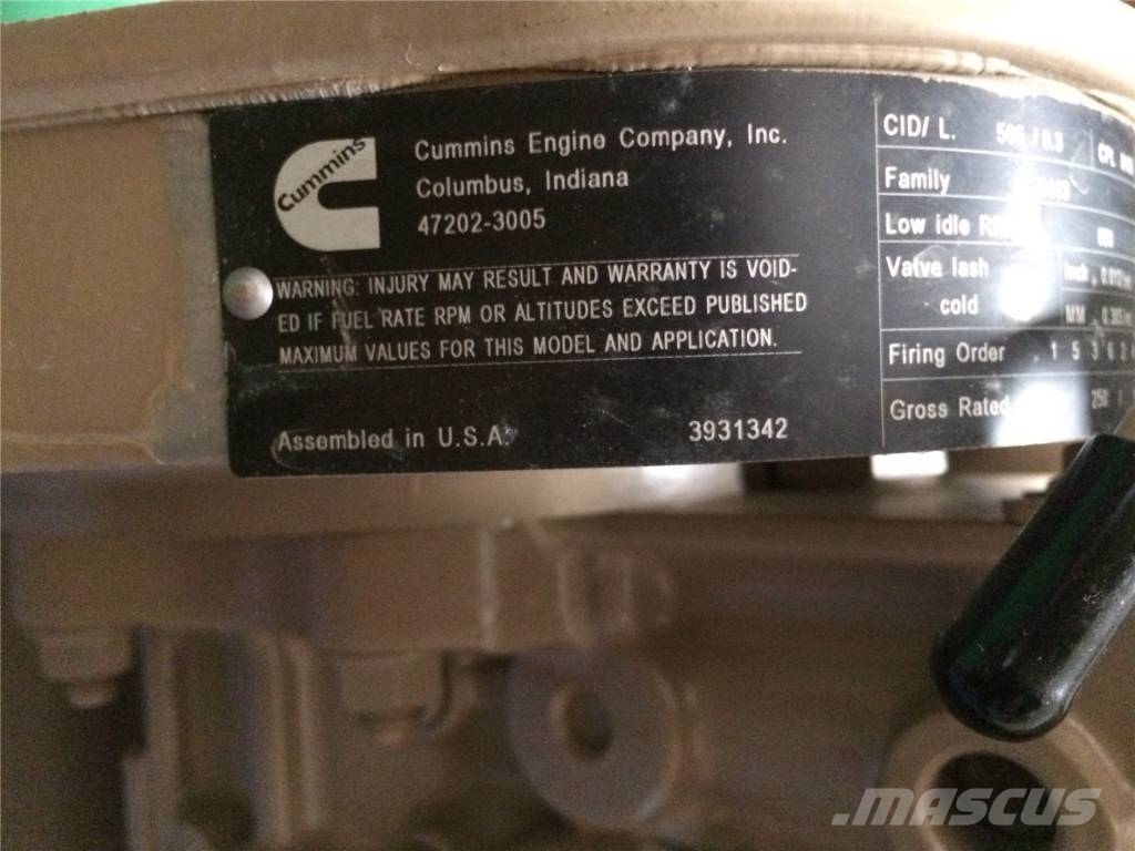 Cummins 6C8.3 Moteur