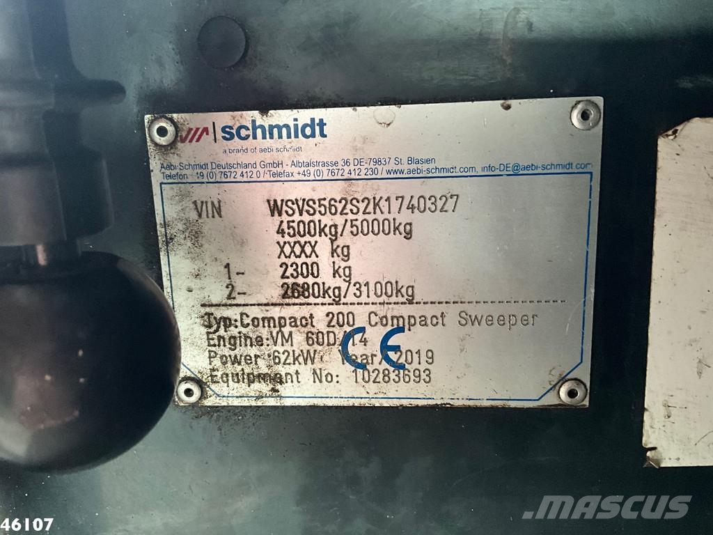 Schmidt Compact 200 Euro 6 Kehrmaschine