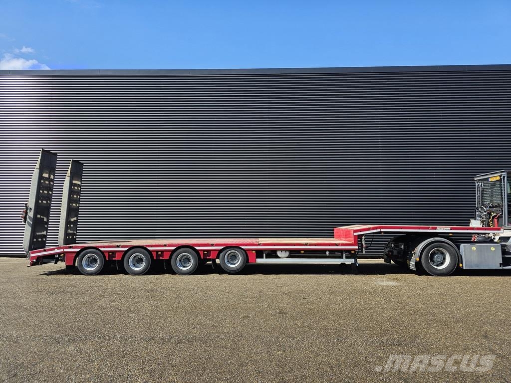 MAX Trailer N/A F-S44 / STEERING AXLE - LIFT AXLE / HYDR RAMP Low loader-semi-trailers