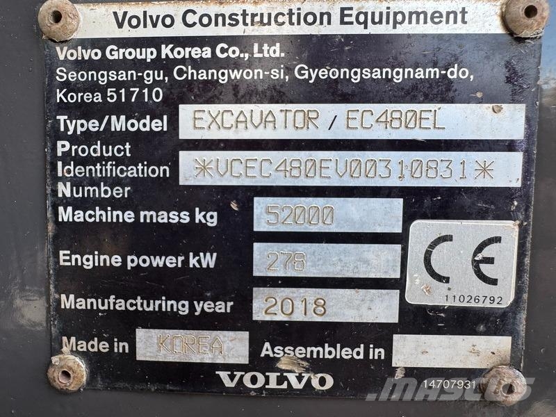 Volvo EC 480 EL Raupenbagger