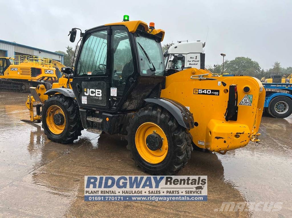 JCB 540-140 テレスコーピックハンドラー
