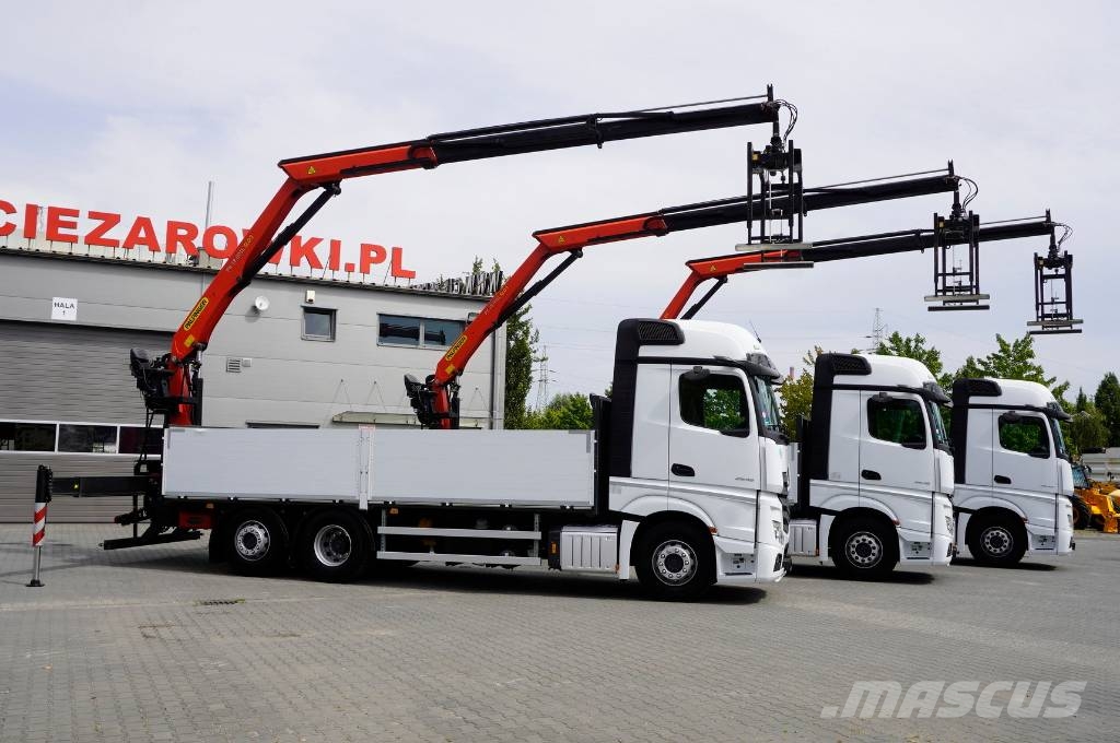 Mercedes-Benz Actros 2545 MP5 / 60 tho. km / Palfinger PK 18.001 Camiones grúa