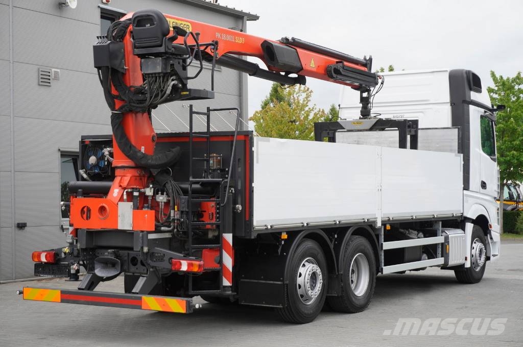 Mercedes-Benz Actros 2545 MP5 / 60 tho. km / Palfinger PK 18.001 Camiones grúa