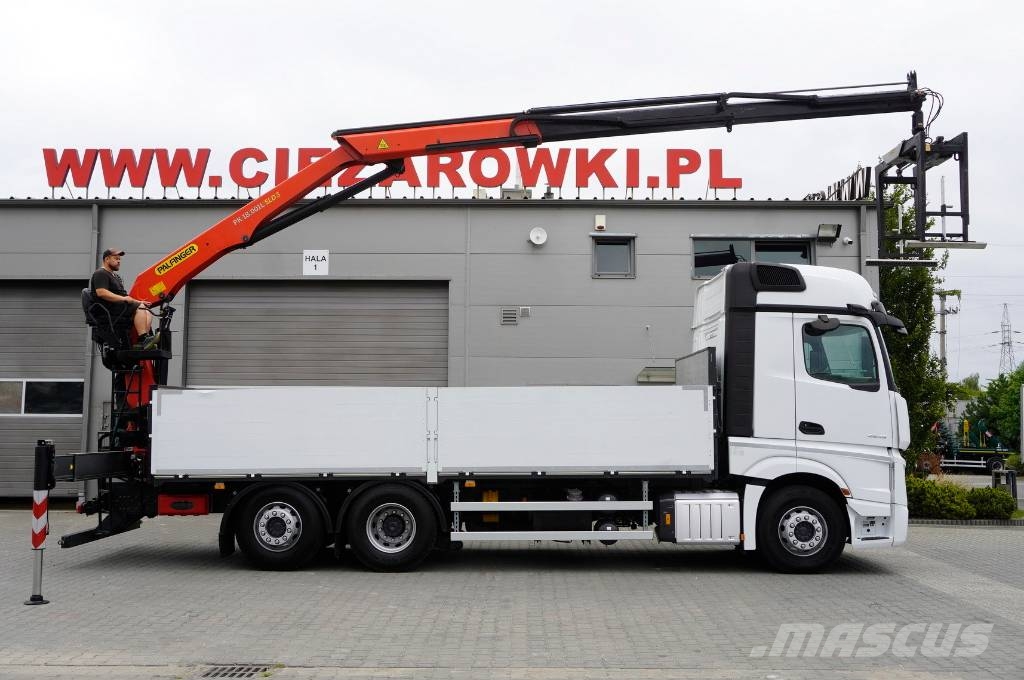 Mercedes-Benz Actros 2545 MP5 / 60 tho. km / Palfinger PK 18.001 Camiones grúa