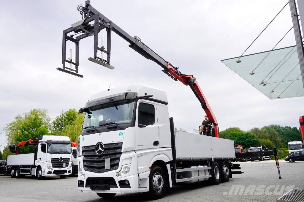 Mercedes-Benz Actros 2545 MP5 / 60 tho. km / Palfinger PK 18.001 Camiones grúa