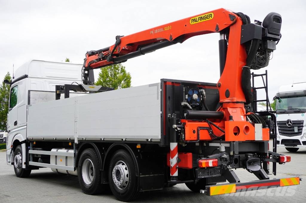 Mercedes-Benz Actros 2545 MP5 / 60 tho. km / Palfinger PK 18.001 Camiones grúa