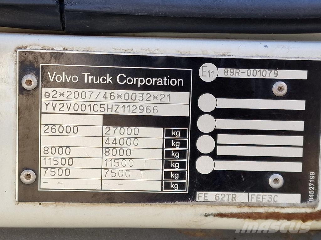Volvo FE 320 HMF 1620 -4k with rotator & remote - Crane/ Żurawie szosowo-terenowe